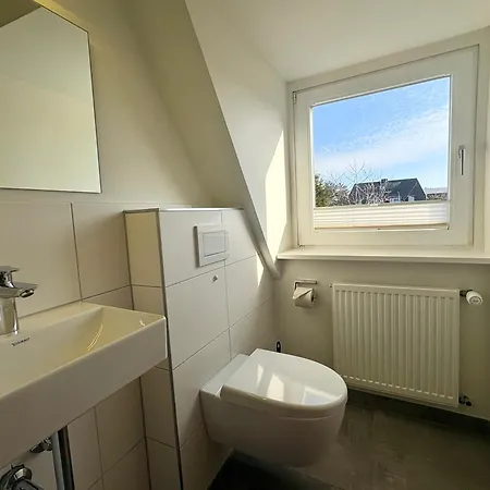 شقة Haus Am Suedende Nordsee